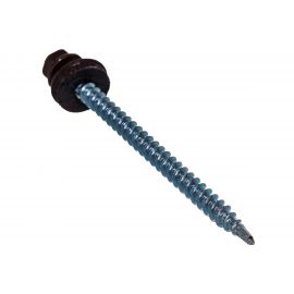 Кровельный саморез Kenner 4,8х70 RAL8017 тёмно-коричневый 100шт ск708017ф 