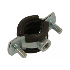 Хомут Невский Крепеж оцинк. с резин. уплотн. 4" 107-112 мм с гайкой М10 709426 