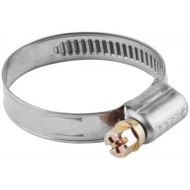 Хомуты Зубр ЭКСПЕРТ нерж. сталь накатная лента 9мм 16-25мм 5шт 3787-16-25 