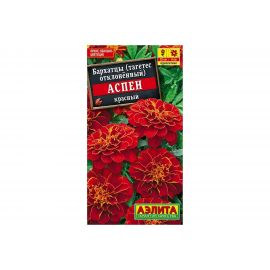 Семена Аэлита Бархатцы Аспен красный однолетний, 0.1 г 4601729034541 