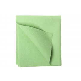 Салфетка HQ Profiline, 35 х 40 см, для стекла, микроволоконная ПУ, зеленая, 73614 