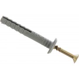 Дюбель-гвоздь с грибовидным бортиком крепежная техника 6x40, 150 шт 470910 БК 