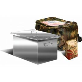 Коптильня Ольховый дым Профи 450х300х250 мм, 2 мм КП-9 