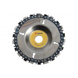 Диск пильный цепной для быстрой и плавной обработки дерева (100х16 мм) для УШМ TUNDRA 4617749 