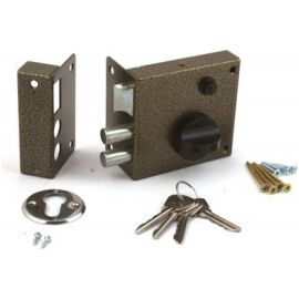 Накладной замок ЗЕНИТ Омега-ЗН-3 бронза 19486 