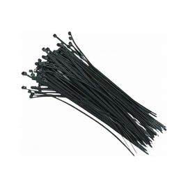 Нейлоновые стяжки vertextools 3х100, черный, 100 уп. СНЧ-3-100 