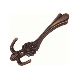 3-рожковый крючок Левша КБ-3 елочка, медн. антик У8-6539.СМ 