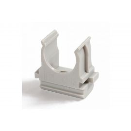 Крепёж-клипса для труб Промрукав д32 безгалогенная HF атмосферостойкая серая PR13.0347 