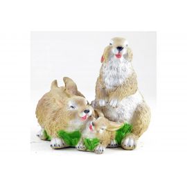 Садовая фигура СКАЗКА Три зайца JNG159 
