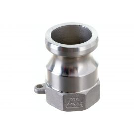 Камлок тип А (ниппель; внутренняя резьба BSP; 25 мм-1""; нержавеющая сталь) TITAN LOCK TL100ASS 