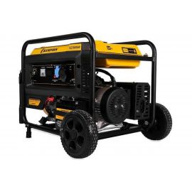 Генератор Champion GG7001EW (6,8/7,5кВт OHV 17лс 25л 88кг эл.старт колеса) 