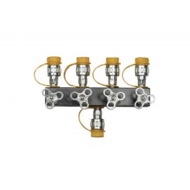 Кран распределительный гидравлический 1 на 4 SHTOK 12505 