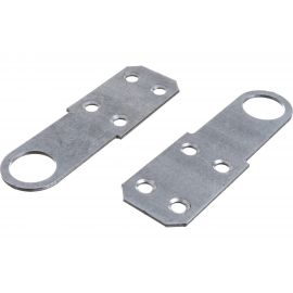Прямая проушина для замка КРЕПКО-НАКРЕПКО 90x30x2.0 Pzp 2 шт. 48034 