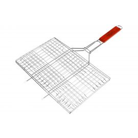 Решетка гриль для мяса Maclay Lux, средняя, 22х34х55 см 120119 