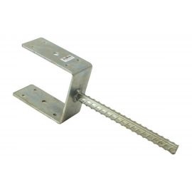 Анкерное основание столба Rock тип U RPS 100U 101х120х4 мм 480507 