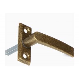 Оконная ручка Латунина РО-10 антик золото А841 