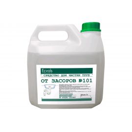 Средство для прочистки труб Ecvols в гранулах, канистра, 3,5 кг 00.101 
