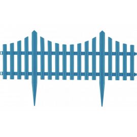 Декоративный забор PALISAD Гибкий, 24 х 300 см, голубой 65019 