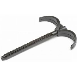 Крюковой двойной дюбель REHAU RAUTITAN DN-10-32 черный, для 2 труб в изоляции 12657091001 