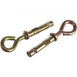 Анкерный болт с кольцом Зубр 8 x 40 мм, 60 шт, желтопассивированный, Профессионал 302392-08-040 