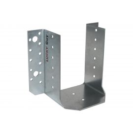 Раскрытая опора бруса LUCKY Guy 140х76х100х2,0 мм, оцинкованная 100 04 100 2 