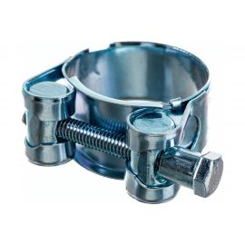 Металлические хомуты СИБРТЕХ, силовые, 32-35мм, ширина 20мм, шарнирный, W1, 2шт 47519 