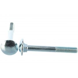 Мебельный болт Метизный двор 8x60 с квадратным подголовком DIN 603, 50 шт. 4607159066374 