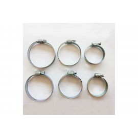 Набор стальных хомутов Boutte 25 мм - 2 шт., 30 мм - 2 шт., 35 мм - 2 шт. 0868001 