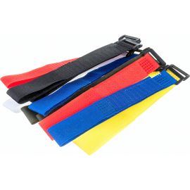 Стяжки велькро в наборе FORTISFLEX КСВ-Н 20х300 12 шт 77928 