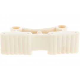 Комплект латодержателей LIK для ламели 38мм, открытая установка, 5шт. цвет белый LIК002-0140 