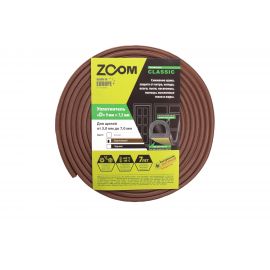 Самоклеящийся уплотнитель ZOOM Classic D (9х7,5 мм; коричневый; 10 м) 02-2-4-152 