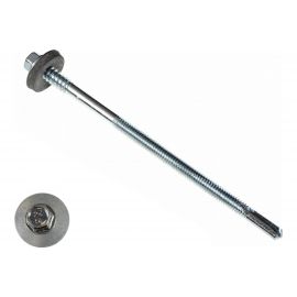 Саморез для сэндвич-панелей КРЕП-КОМП удлинённое сверло 15 мм, 6,3/5,5х120 Kn 50 шт. ссп120мф 