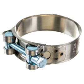 Силовой хомут Nord-Yada Д: 64-67 мм, Ш: 22 мм, Т: 0,6 мм, болт: М6х60, нерж. сталь 902888 