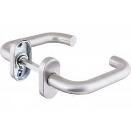 Раздельная ручка Fuaro DSS-0203P/19 нержавейка, квадрат 8x140 мм 35693 