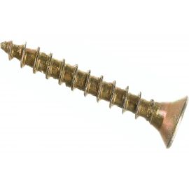 Универсальный саморез по дереву КрепСтройГрупп 3х20 желтый цинк, 500 шт. 145414 