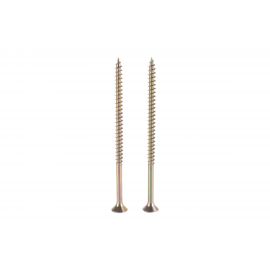 Универсальный саморез Tech-Krep 110х6,0 мм 50 шт желтый, коробка с окном 102276 