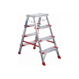 Двухсторонняя стремянка Новая Высота NV500 4 ступени 5120204 