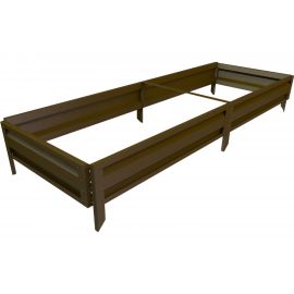 Готовая грядка Delta-Park GL 0.7х2 м, коричневая 30010_GL702Br 