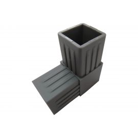 Пластиковый соединитель для трубы ПилотПро 30х30 мм, 2-пал., смежн. 17996 