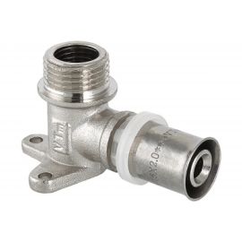 Водорозетка, пресс 16х1/2 нар. Valtec VTm.255.N.001604 