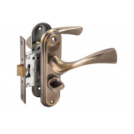 Защелка БУЛАТ ЗЩ1-Д03.01 (П) НОМОС (бронза; правая; с фиксацией) 13950 