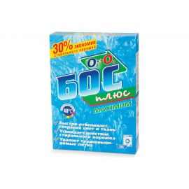 Средство для отбеливания и чистки тканей БОС 600 г плюс Maximum порошок 601689 