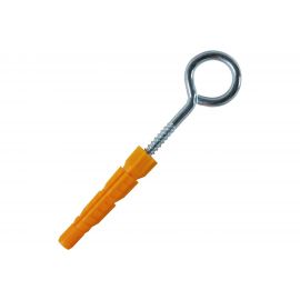 Шуруп-кольцо Стройметиз 8,0х80 с унив.дюбелем 12х71, уп.2 шт. европодвес 2930231 