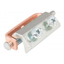 Потайная петля с панелью под сварку ТРИЗАМ отбортовка двери 24 мм, длина петли 40 мм, металл TRZ0004 