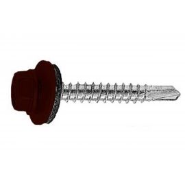 Кровельный саморез SWFS RAL-8017 ZP 4,8х35, 250шт тов-046982 