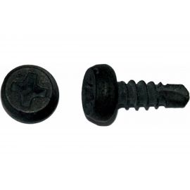 Саморез "клоп" со сверлом КРЕП-КОМП черный 3,5х11 2000 шт кчс1135ф 