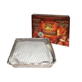 Одноразовый мангал с углем и розжигом ROYALGRILL 80-038 