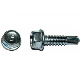 Кровельный саморез КРЕП-КОМП цинк 7мкм, без шайбы, 6,3х19 400шт скбш6319ф 