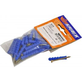 Набор крепления плинтусов VIPкрепеж 6/35 дюбель ежик 25шт/25шт 23904 VIP 