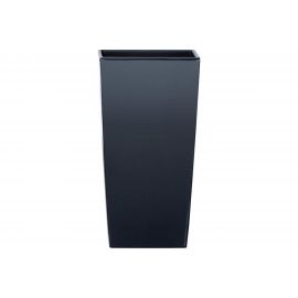 Кашпо для цветов Prosperplast Urbi square 26.6 л, антрацит, 2 предмета DURS265-S433 